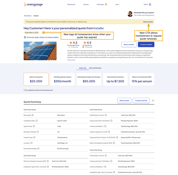 Returning shopper PRC