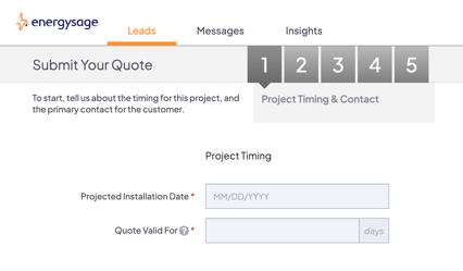 custom quote itc modeling